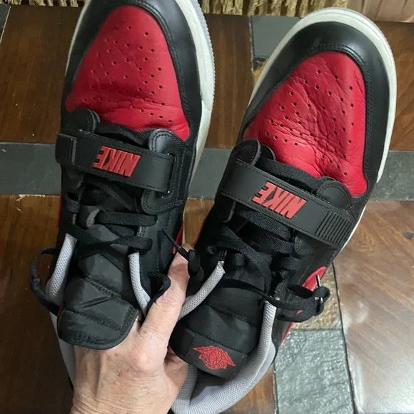 Nike Air JORDAN LEGACY 312 BRED CEMENT (color) EUC size 13 - Picture 4 of 15